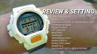 Review & Setting Casio G-Shock DW-6600 FOXfire Series