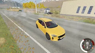 Realistic Car Crashes and Overtakes #33 -  BeamNG Drive