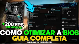 HOW TO OPTIMIZE BIOS AND INCREASE FPS IN ANY GAME | IMPROVE PC PERFORMANCE!