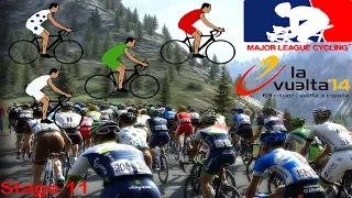 MLC Vuelta a Espana 2014 - Stage 11 - HE CRACKED!