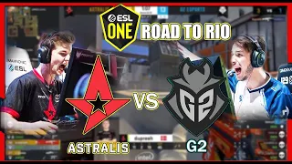 🔴[RU/EN] CS GO Astralis vs G2 | ФИНАЛ/ ESL One: Road to Rio - Europe/ 1080p/17.05