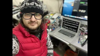 Замена клавиатуры своими руками MacBook Air 13 Early 2015 A1466 стрим 23.12.2022