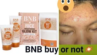 BNB glow kit products review / Bnb face wash /bnb facial kit use krne ka tarika