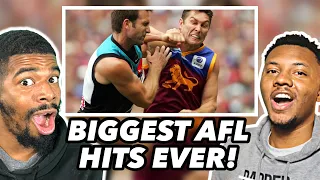 NFL FANS REACT To BIGGEST AFL HITS EVER!