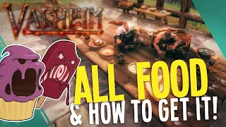 Find ALL The FOOD! // Beginners Guide // Valheim Tutorials