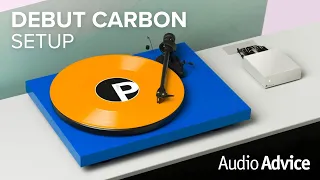 Pro-Ject Debut Carbon (DC) Turntable Setup