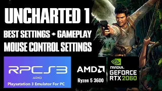 Uncharted: Drake’s Fortune RPCS3 PlayStation 3 Emulator Best Settings | Mouse Control Settings