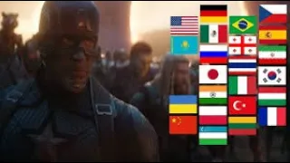 "AVENGERS ASSEMBLE" in 27 different languages | Marvel End Game Assemble