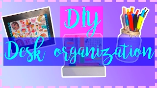 DIY: Desk organization / by DashA Blue