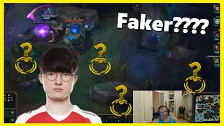 Tyler1 reacts to Faker getting Executed by Blue buff