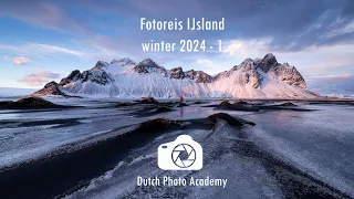 Fotoreis IJsland winter 2024  (week 1)
