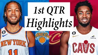 New York Knicks vs. Cleveland Cavaliers Full Highlights 1st QTR | Apr 23 | 2022-2023 NBA Playoffs