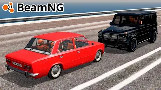 ЛОБОВОЕ СТОЛКНОВЕНИЕ! КАКАЯ МАШИНА КРЕПЧЕ? | BeamNG.drive