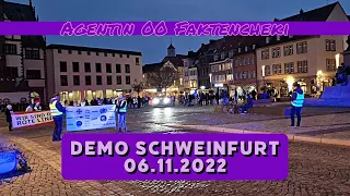Demo Schweinfurt 06.11.2022 Energie/Krieg/Corona/Kontrolle