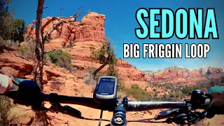 Sedona's hardest one-day ride.  Awe-inspiring singletrack tour through Arizona's finest.