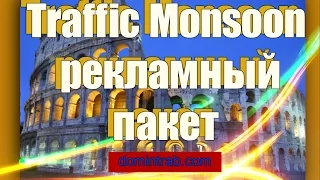 Traffic Monsoon как правильно купить рекламный пакет и заработать в интернете онлайн