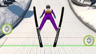 Ski Jump 257.0 Meters at Vikersund [ Ski Jumping 2021 Game]