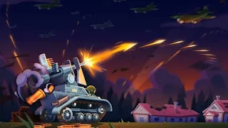 Heavily Upgraded FLAK TANK V/s Enemies in Hills Of Steel #hillsofsteel #tankwarfare @GoldHero