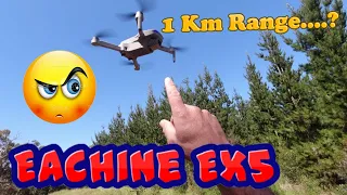 DJI Mavic Mini? No Eachine Ex5 - RANGE Test = 1 KM ??