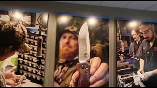 BEST HUNTING KNIFE TO CARRY IN YOUR PACK - BENCHMADE FACTORY TOUR