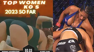 Women's Most Scariest Knockouts in MMA 2024