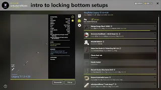 Russian Fishing 4 how to lock part 2: introduction to setups and how locking on bottom rods works