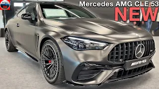 All NEW Mercedes AMG CLE 53 Coupe 2024 - FIRST LOOK, exterior & interior