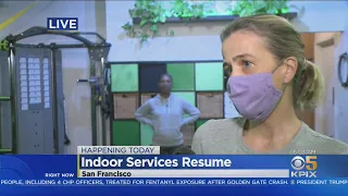 COVID REOPENING:  San Francisco fitness gyms preparing to reopen with COVID precautions in place