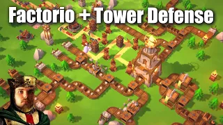 Factorio trifft Tower Defense! | Tower Factory - Demo | Angespielt