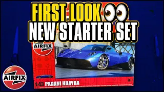 Airfix Pagani Huayra Starter Set First Look Unboxing