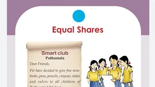 Class 3 Mathematics. unit 9 Equal shares.How many can be given page 137.Kerala syllabus.