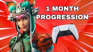 My 1 MONTH Claw Progression (INSANE) Fortnite Chapter 3