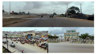 IBADAN NIGERIA! A Tour NEW GARAGE-IWO ROAD, OGBOMOSO-IWO ROAD,  & OSENGERE,