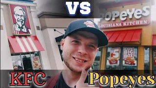 KFC vs POPEYES | ФАСТФУД В КАНАДЕ