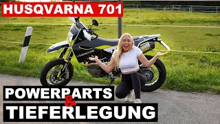 Limbächer Supermoto Husqvarna 701 mit Powerparts + Tieferlegung