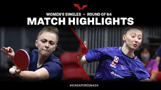 Sofia Polcanova vs Sabina Surjan | WS R64 | Singapore Smash 2023
