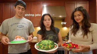 trying weird recipes that shouldn't exist😵‍💫🍰 (SIBLINGS BAKING CHALLENGE)