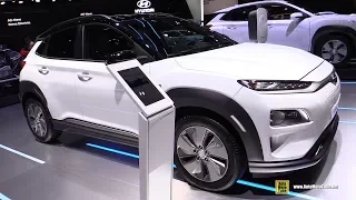 2019 Hyundai Kona Elecric - Exterior and Interior Walkaround - Debut at 2018 Geneva Motor Show