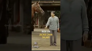 Ride On Jackie Chan Salary EST. #shorts #jackiechan
