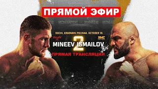 МИНЕЕВ ИСМАИЛОВ 2 прямой эфир. AMC FIGHT NIGHTS 105 Минеев vs. Исмаилов 2 прямая трансляция