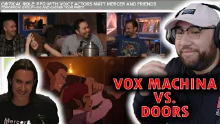 VOX MACHINA VS. DOORS | TABLE to SCREEN Reaction