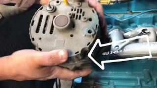 One Wire Alternator Installation on a 1962 C10 Chevy From Tuff Stuff Performance