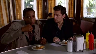 Psych's Shawn and Gus eat Cinnamon Pie