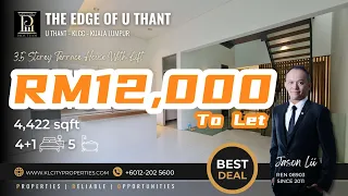 The Edge of U Thant - KLCC 4422sqft - 4+1R5B for Rent