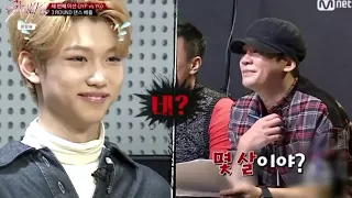 Felix and YG Conversation (Stray Kids ep 7 Cut)