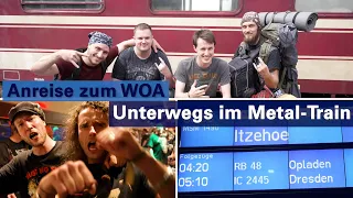 Partyzug zum WOA: Unterwegs im Metal-Train