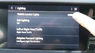 Opel Insignia B welcome lights, IntelliLux LED Matrix, how to