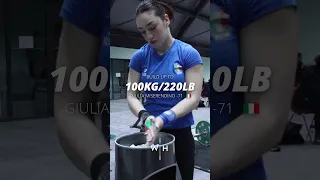 Smooth Snatches by Giulia to 100kg/220lb #weightlifting