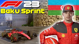 F1 23 - Let's Make Leclerc World Champion: Baku Sprint