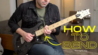 How to Bend Your Guitar Strings (the Right Way) with Tom Butwin
